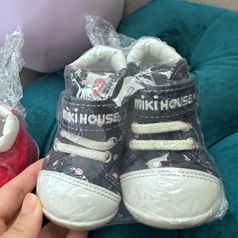 Miki house first walker shoes 12.5cm